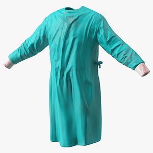 Surgeon Gown 3D model