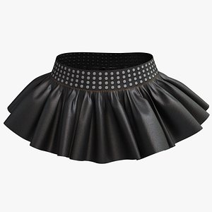 Skirt 013 Leather (8K PBR)