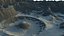 Moon crater terrain for games