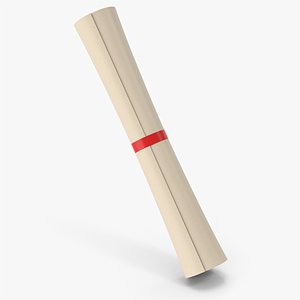 3D Scroll Certificate