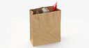 Bagged Groceries Paper Bag