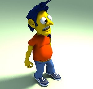 3d model of freaky buddy