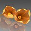 Flower.Crocus。黄釉。 FR