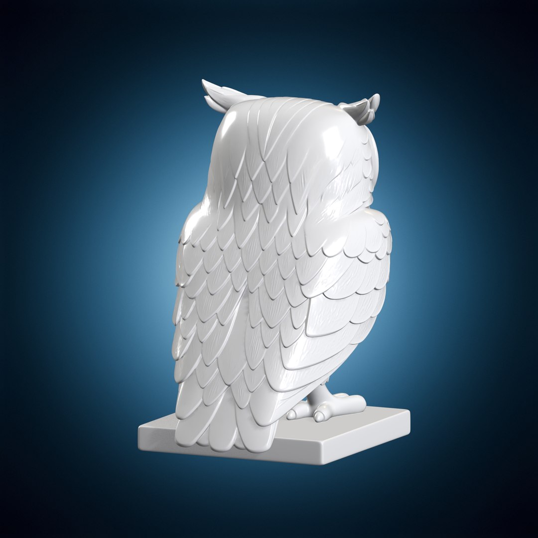 3D Owl Bookend 3D Print Model https://p.turbosquid.com/ts-thumb/p3/s5bKUx/87/owlbookend20260309stl3dprintturntable04154deg/png/1777038813/1920x1080/fit_q87/268e884d6b945d78cf08f1f027e1196538842c0a/owlbookend20260309stl3dprintturntable04154deg.jpg