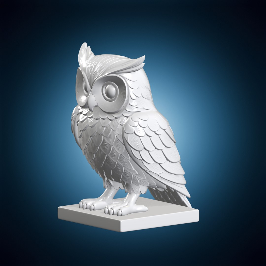 3D Owl Bookend 3D Print Model https://p.turbosquid.com/ts-thumb/p3/s5bKUx/Cq/owlbookend20260309stl3dprintturntable07309deg/png/1777038815/1920x1080/fit_q87/68c73f8665549ea5087a4d40ddb35ead86e27b84/owlbookend20260309stl3dprintturntable07309deg.jpg
