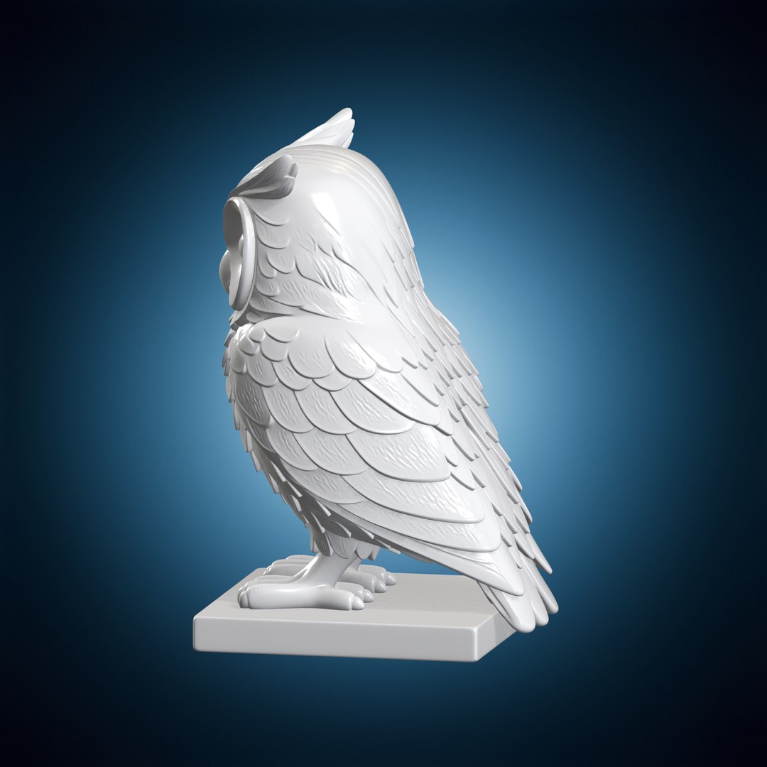 3D Owl Bookend 3D Print Model https://p.turbosquid.com/ts-thumb/p3/s5bKUx/Pk/owlbookend20260309stl3dprintturntable06257deg/png/1777038813/1920x1080/fit_q87/361d07bdbfda294bd140ecd1b193ee9fe6554e04/owlbookend20260309stl3dprintturntable06257deg.jpg