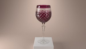 Chamfer Glass for water and Wine