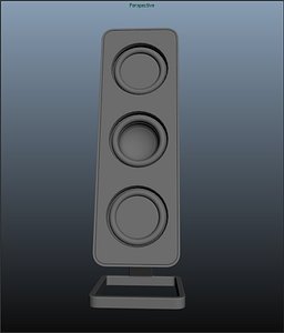 free speakers 3d model