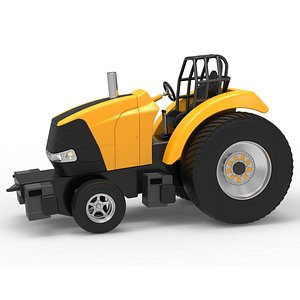 3D Fun short Pro Stock Pulling Tractor Version 5 Scale 1 to 25