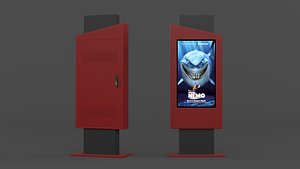Electronic Kiosk 3D model