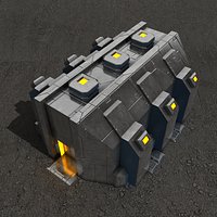 Depot sci-fi building