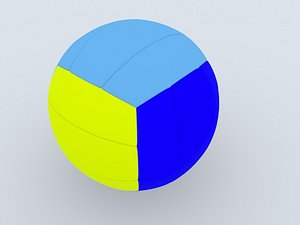 3d volleyball ball model