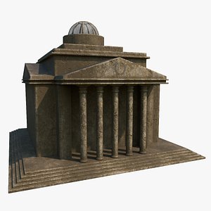 3D roman building