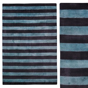 3D Mohair Stripe Amethyst