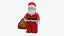 Lego Santa Claus 3D model