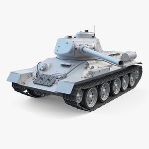 3D model T-34-85 High-Poly