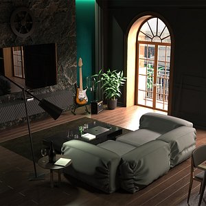 Paris 2021 Modern Living Room