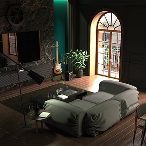 Paris 2021 Modern Living Room