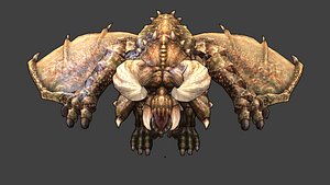 diablos - rigged 3D model