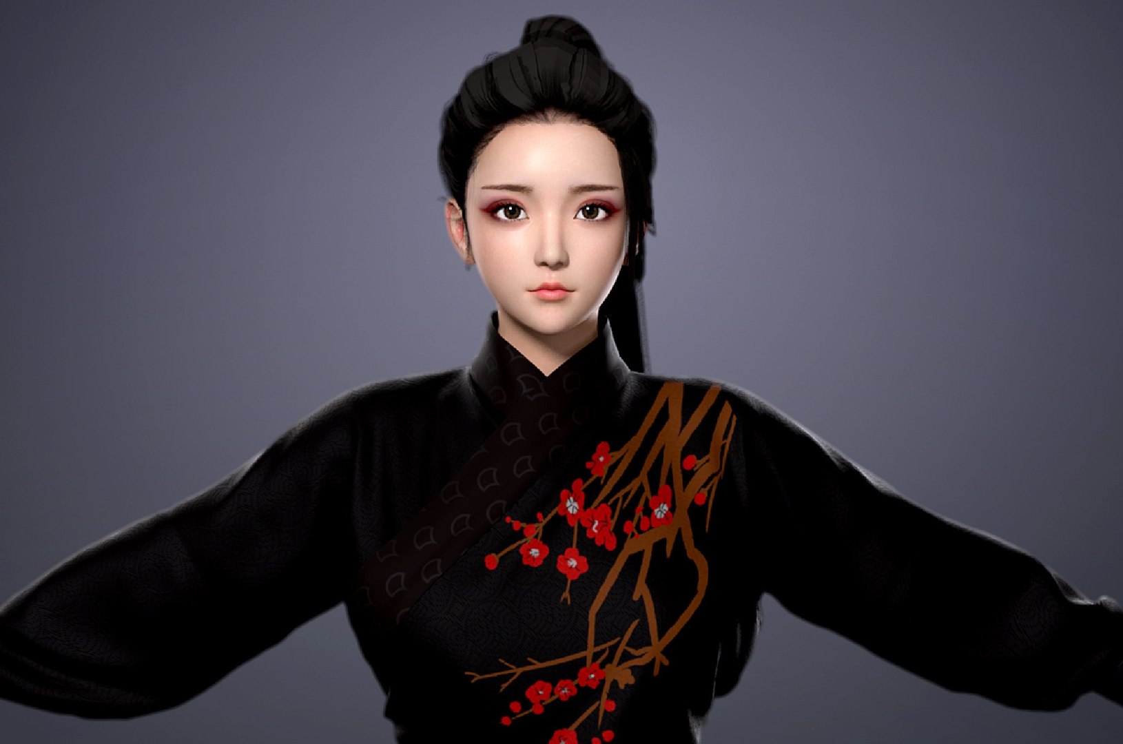 3D Chinese Female Warriors - TurboSquid 2202672