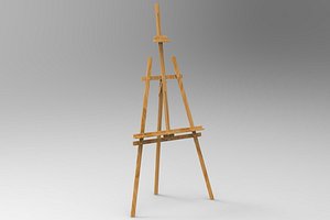 3D model Easel
