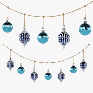 3D model Bauble Garland 03