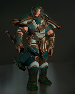 Fantasy knight
