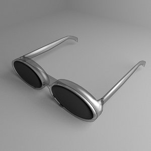 3D model safety goggles 2