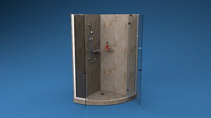 Shower 3D model
