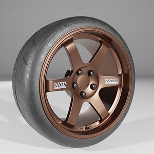 Volk race wheel