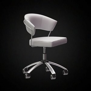 3d office chair calligaris model