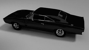 blender dodge charger 70