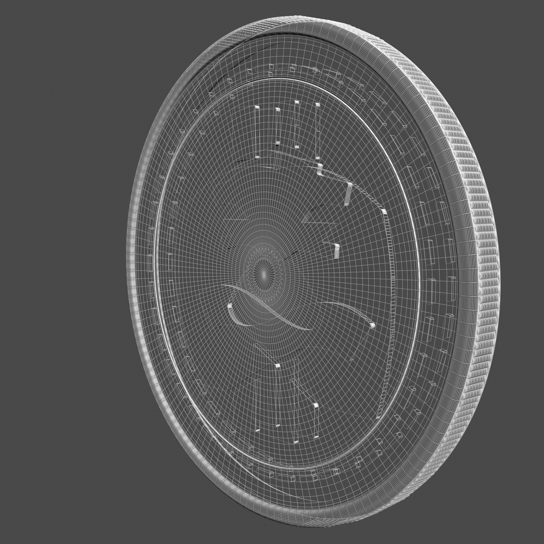 3D Buggira Coin Zero Cryptocurrency Gold Coin TurboSquid 1783511