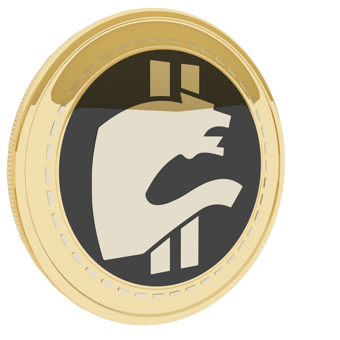 3D Buggira Coin Zero Cryptocurrency Gold Coin TurboSquid 1783511