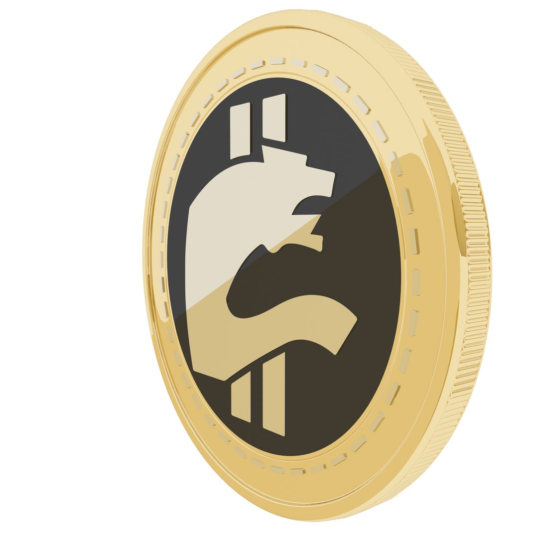 3D Buggira Coin Zero Cryptocurrency Gold Coin TurboSquid 1783511