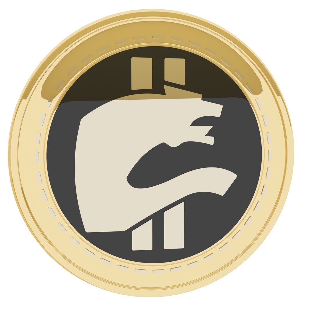 3D Buggira Coin Zero Cryptocurrency Gold Coin TurboSquid 1783511