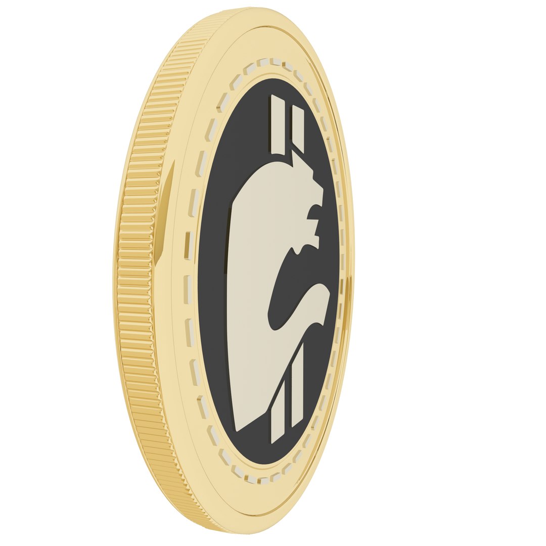 3D Buggira Coin Zero Cryptocurrency Gold Coin TurboSquid 1783511