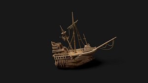 Ship 20k PBR Unreal PKG 1x1 pixel