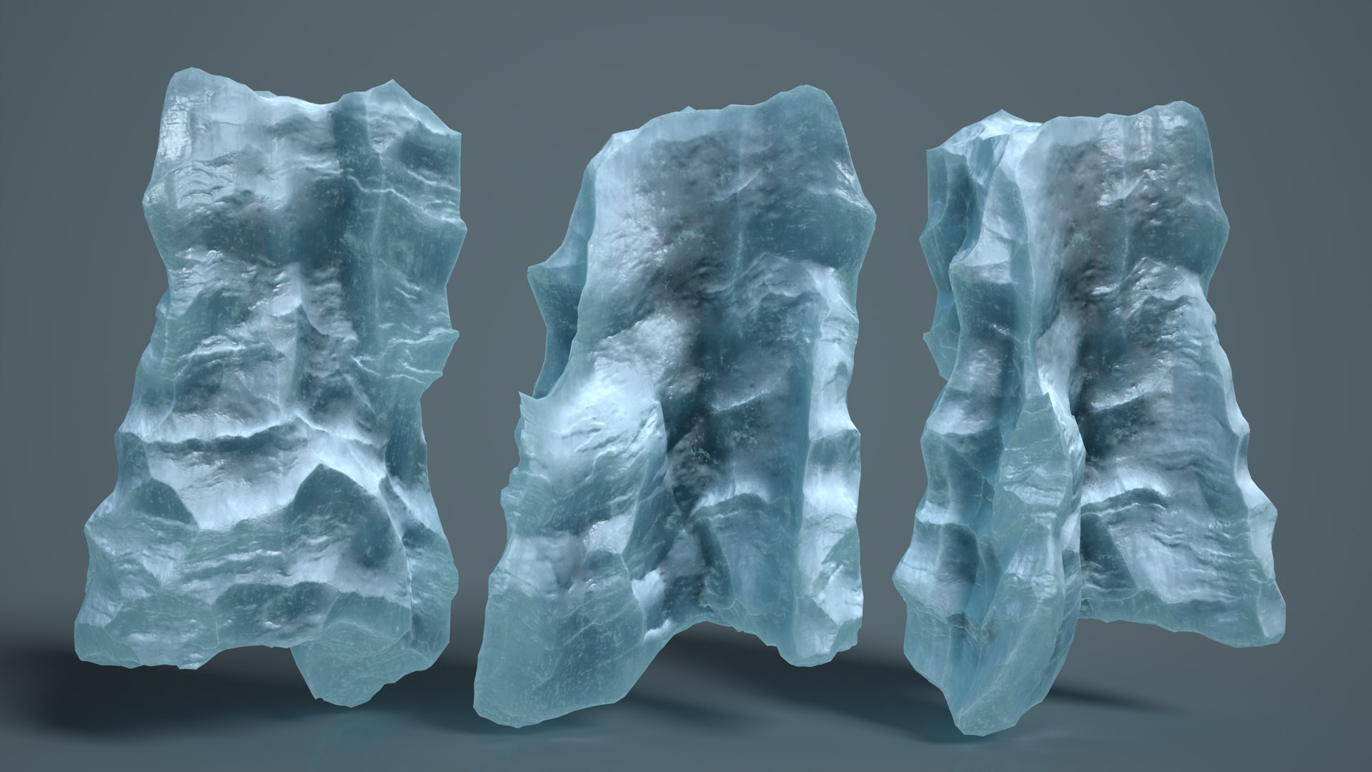 3D 16 Ice Caves - 240928 Model - TurboSquid 2286679
