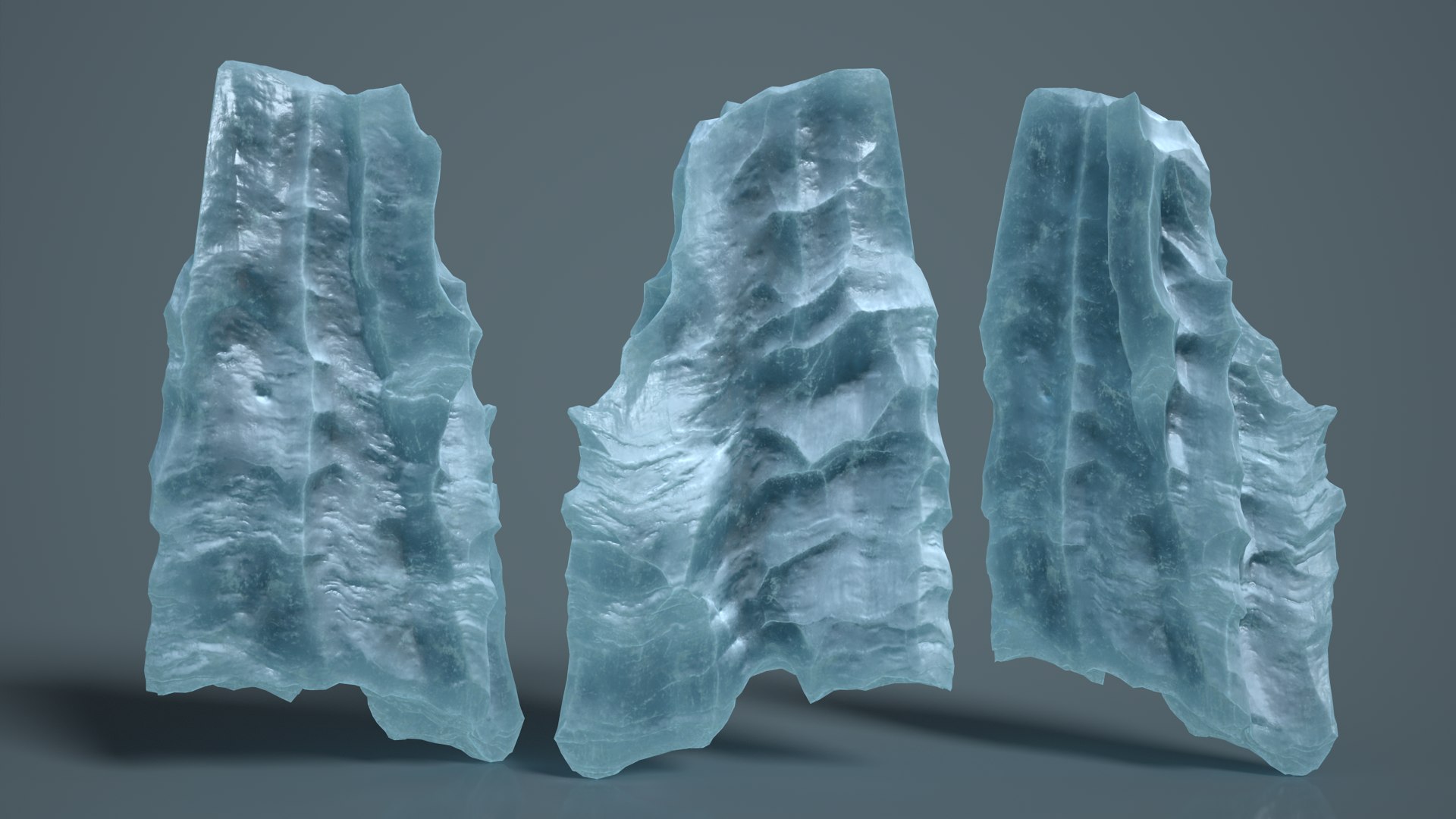 3D 16 Ice Caves - 240928 Model - TurboSquid 2286679