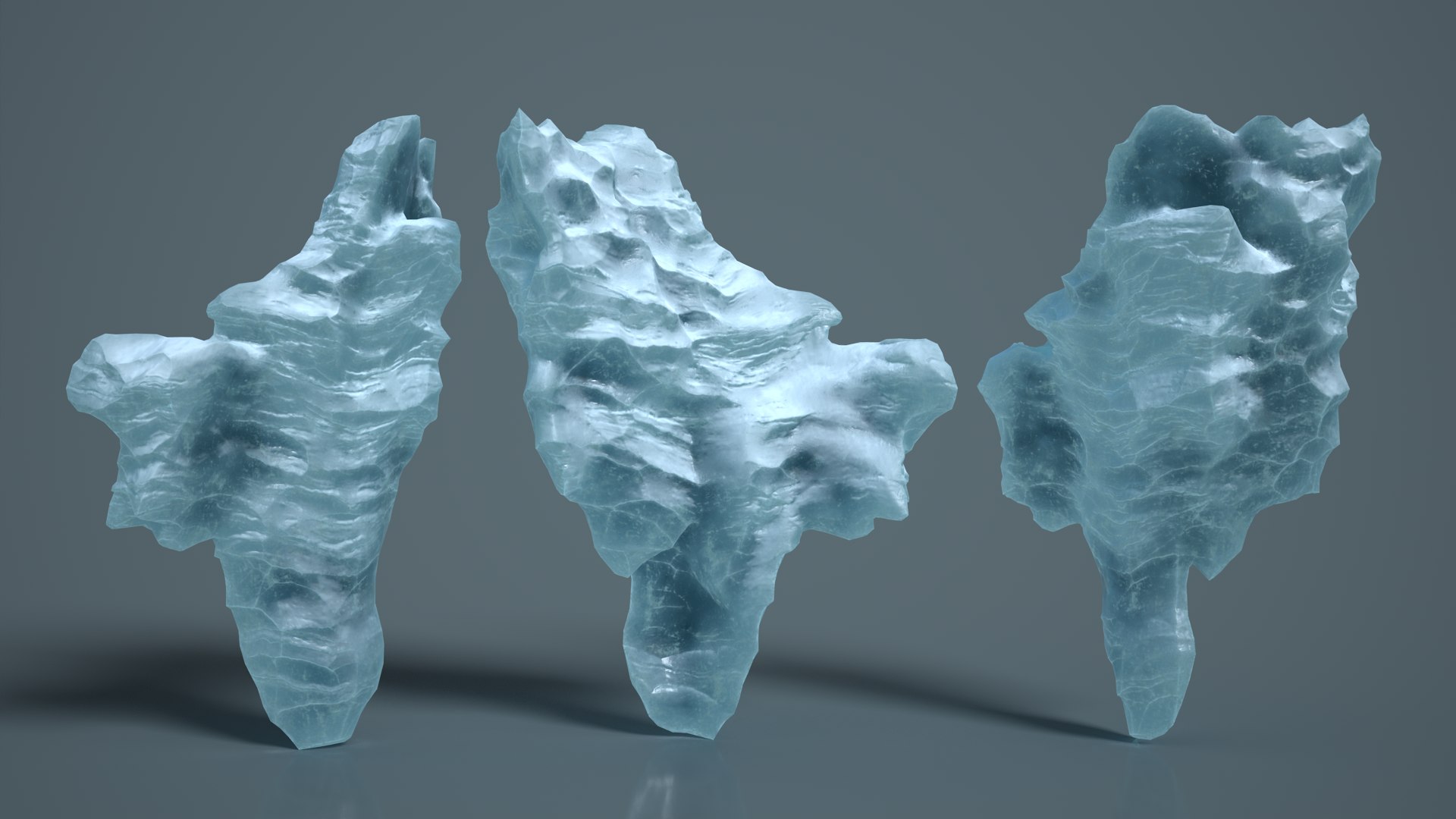3D 16 Ice Caves - 240928 Model - TurboSquid 2286679