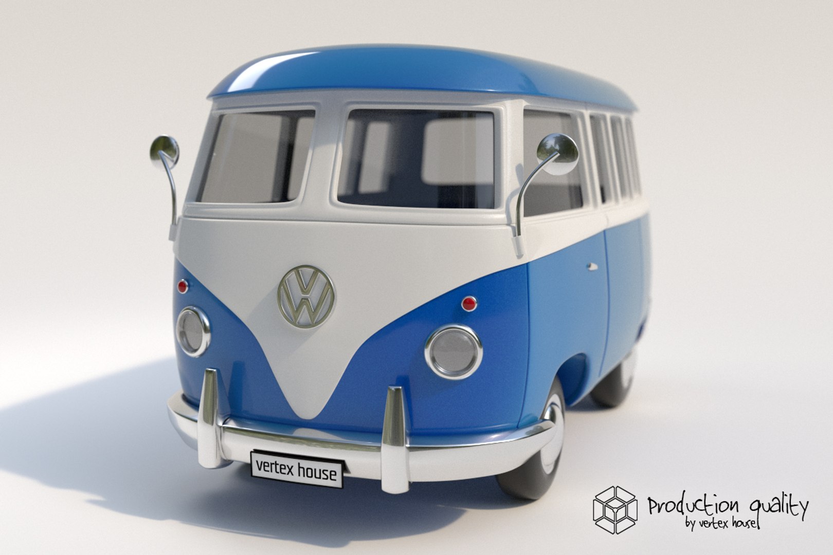 Volkswagen Toy Van 3d Max