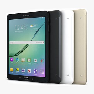 3d samsung galaxy tab s2 model