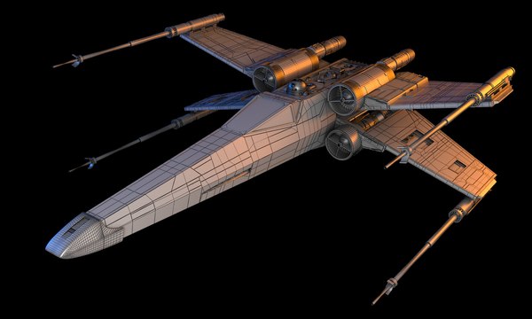 3D model X-WING Star Wars - TurboSquid 1828512