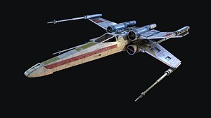 3D model X-WING Star Wars