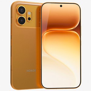 3D Honor 600 Orange model
