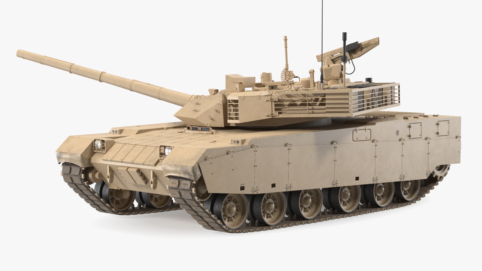 Norinco VT-4 Pakistan Tank Rigged for Maya 3D model preview