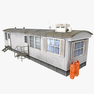 3d trailer container