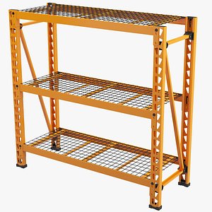 3D Warehouse Shelf(1) model