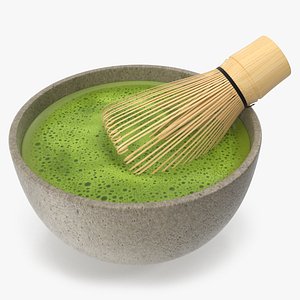 Matcha Tea Cup With Whisk